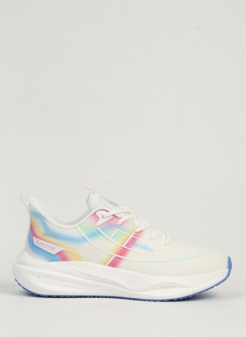 Benetton Beyaz Kadın Spor Ayakkabı İTHAL BNI-11510 - Görsel 2