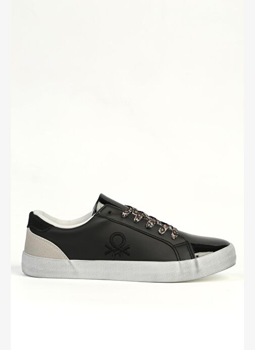 Benetton Siyah Kadın Spor Ayakabı İTHAL BNI-11526 - Görsel 2