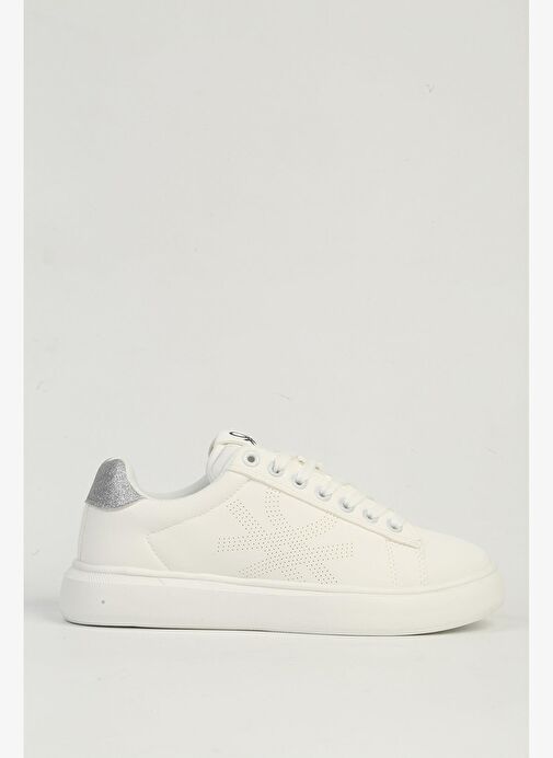 Benetton Beyaz Kadın Spor Ayakkabı BNI-11567 - Görsel 2