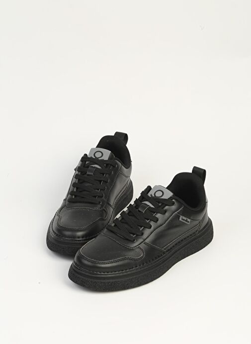 Benetton Siyah Erkek Spor Ayakkabı İTHAL BNI-11585 - Görsel 5