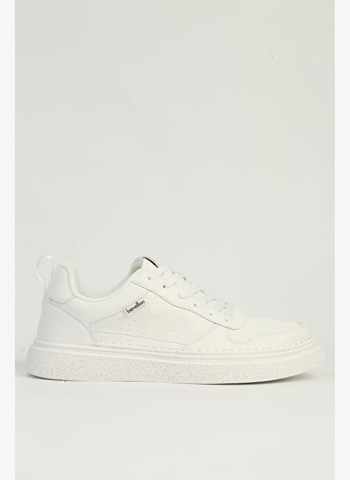 Benetton Beyaz Erkek Spor Ayakkabı İTHAL BNI-11585 - Görsel 2