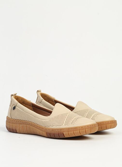 Pierre Cardin Bej Kadın Spor Ayakkabı PC-54562 - Görsel 3