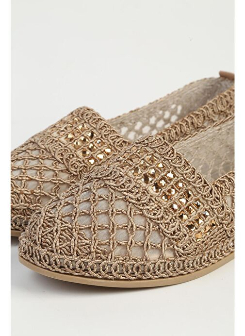 Pierre Cardin Vizon Kadın Babet Ayakkabı PC-54570 - Görsel 5