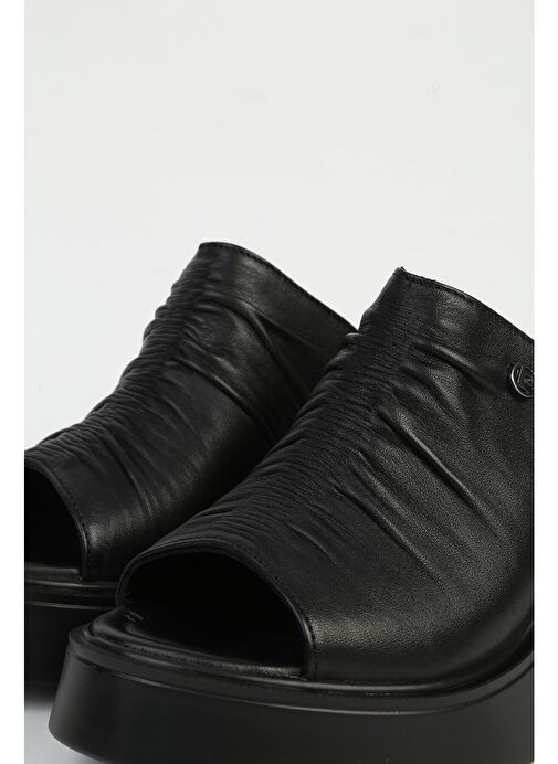 Pierre Cardin Siyah Kadın Terlik PC-54610-Siyah - Görsel 5