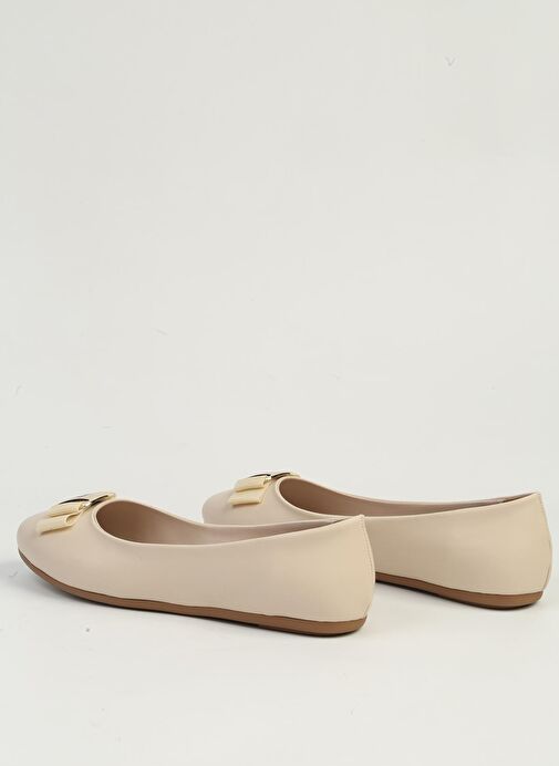 Pierre Cardin Krem Kadın Babet PC-54752 - Görsel 4