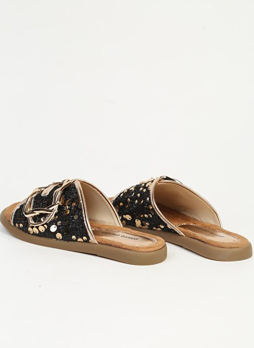 Pierre Cardin Altın Kadın Terlik PC-54774 - Görsel 4