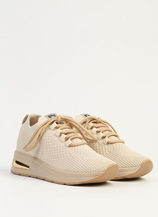 Pierre Cardin Bej Kadın Spor Ayakkabı PC-54778 - Görsel 3