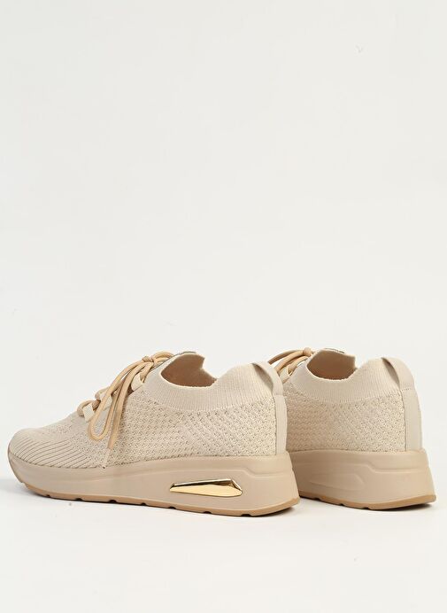 Pierre Cardin Bej Kadın Spor Ayakkabı PC-54778 - Görsel 4