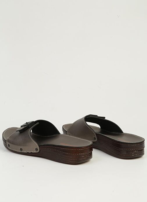 Pierre Cardin Gri Kadın Terlik PC-7265 - Görsel 4