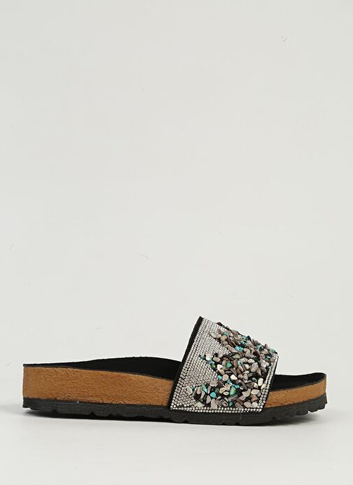 Pierre Cardin Siyah Kadın Terlik PC-7301 - Görsel 2