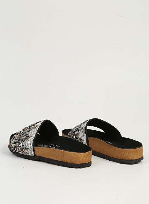 Pierre Cardin Siyah Kadın Terlik PC-7301 - Görsel 4