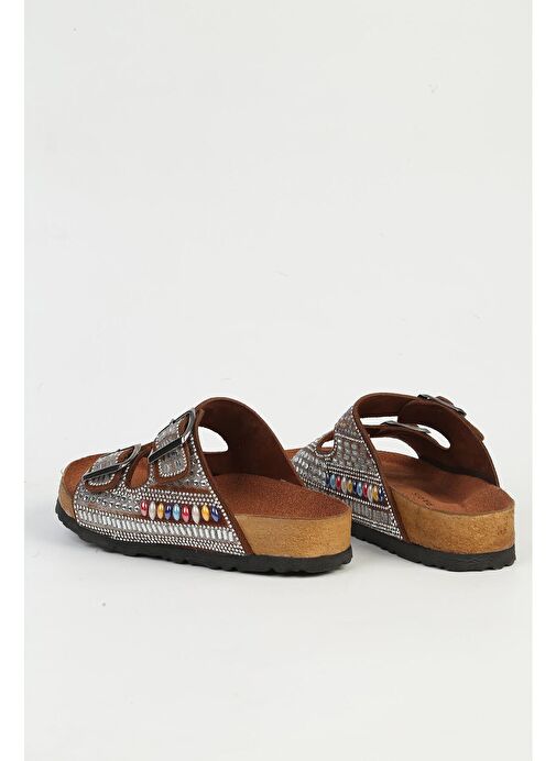 Pierre Cardin Taba Kadın Terlik PC-7303-Taba - Görsel 4