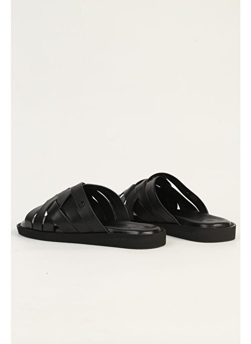 Pierre Cardin Siyah Erkek Terlik PC-7318-Siyah - Görsel 4