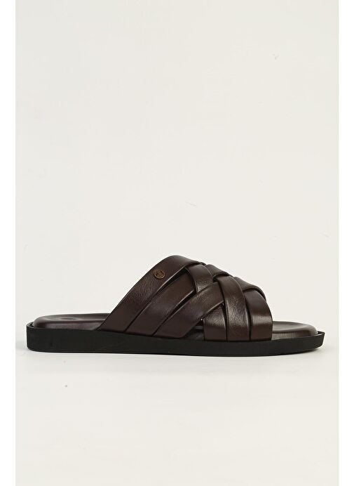 Pierre Cardin Kahverengi Erkek Terlik PC-7318-Kahve - Görsel 2