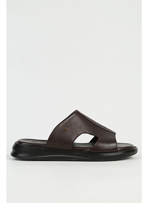 Pierre Cardin Kahverengi Erkek Terlik PC-7324-Kahve - Görsel 2