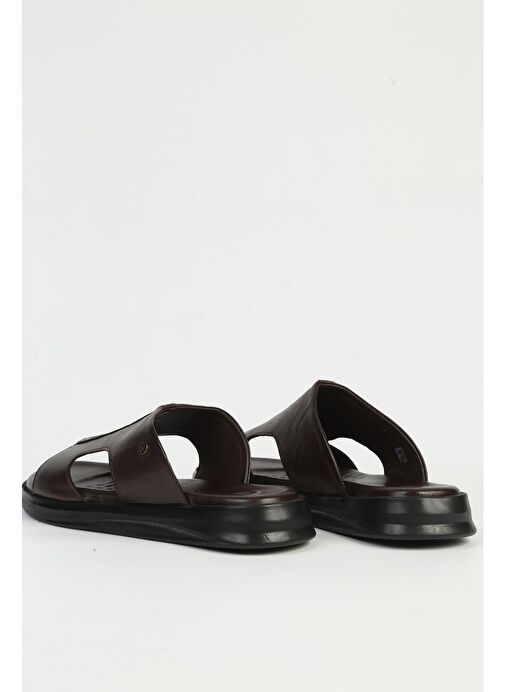 Pierre Cardin Kahverengi Erkek Terlik PC-7324-Kahve - Görsel 4