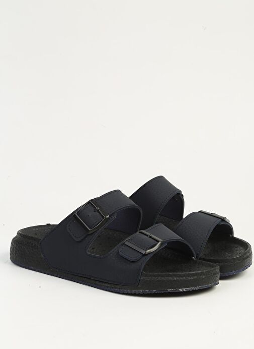 Pierre Cardin Lacivert Erkek Terlik PC-7408 - Görsel 3