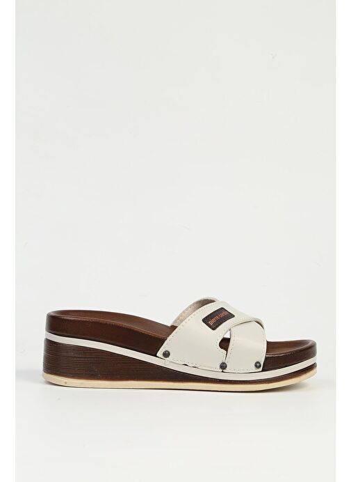 Pierre Cardin® | PC-7419 - 3485 Gri - Kadın Terlik - Görsel 2