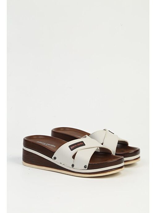 Pierre Cardin® | PC-7419 - 3485 Gri - Kadın Terlik - Görsel 3