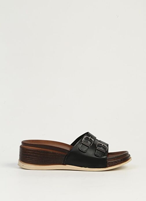 Pierre Cardin Siyah Kadın Terlik PC-7420 - Görsel 2