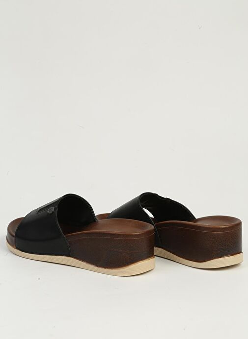 Pierre Cardin Siyah Kadın Terlik PC-7421 - Görsel 4