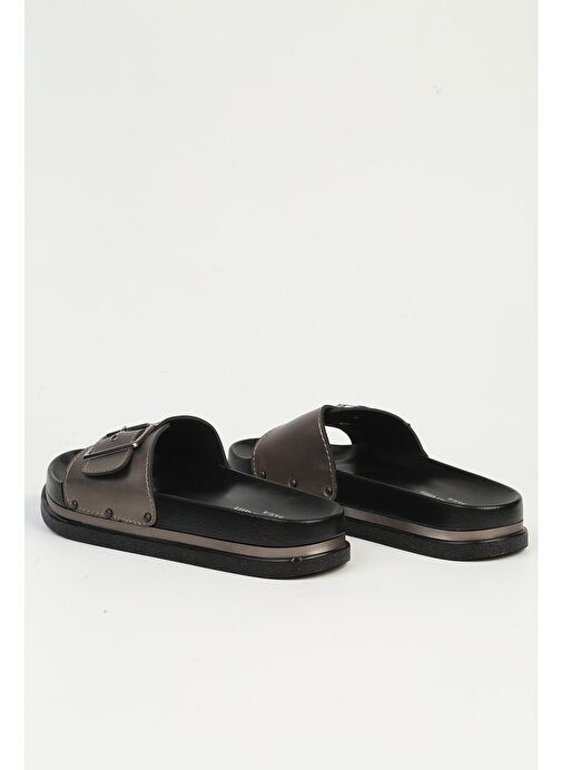 Pierre Cardin® | PC-7424 - 3485 Platin - Kadın Terlik - Görsel 4