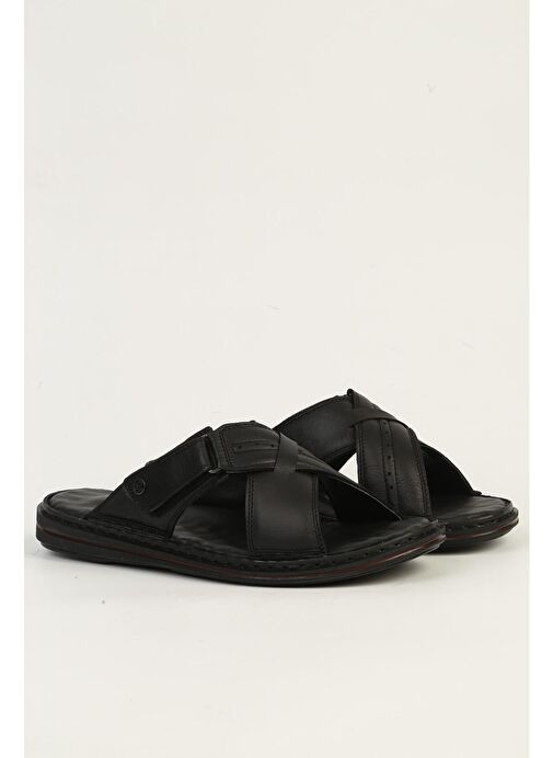 Pierre Cardin Siyah Erkek Terlik PC-7450-Siyah - Görsel 3