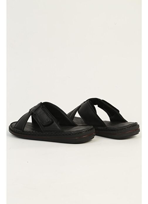 Pierre Cardin Siyah Erkek Terlik PC-7450-Siyah - Görsel 4