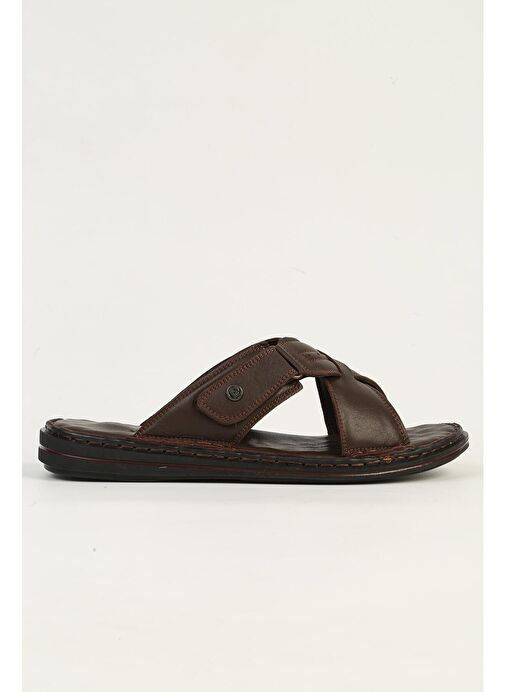 Pierre Cardin Kahverengi Erkek Terlik PC-7450-Kahve - Görsel 2