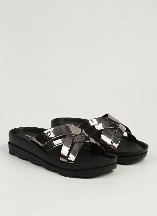 Pierre Cardin Platin Kadın Terlik PC-7485 - Görsel 3