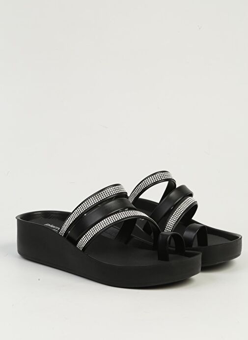 Pierre Cardin Siyah Kadın Terlik PC-7510 - Görsel 3