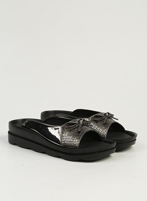 Pierre Cardin Platin Kadın Terlik PC-7513 - Görsel 3