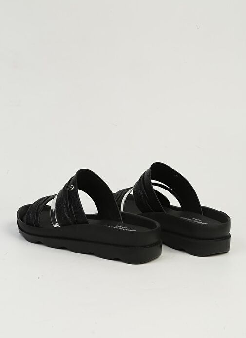 Pierre Cardin Siyah Kadın Terlik PC-7523 - Görsel 4