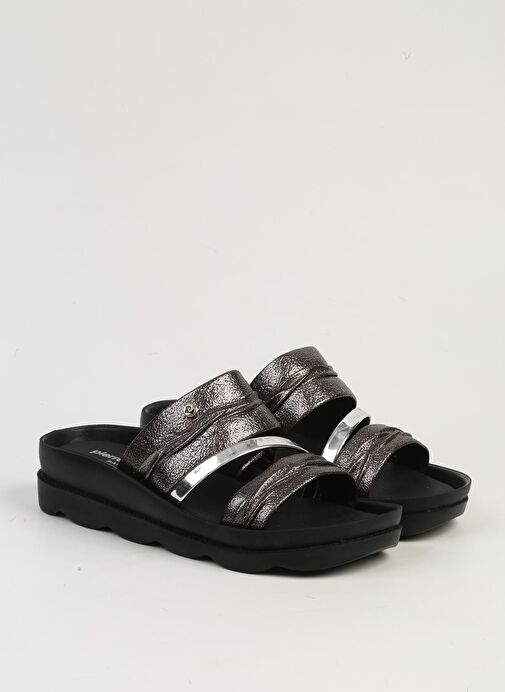 Pierre Cardin Platin Kadın Terlik PC-7523 - Görsel 3