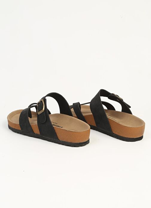 Pierre Cardin Siyah Kadın Terlik PC-7547 - Görsel 4