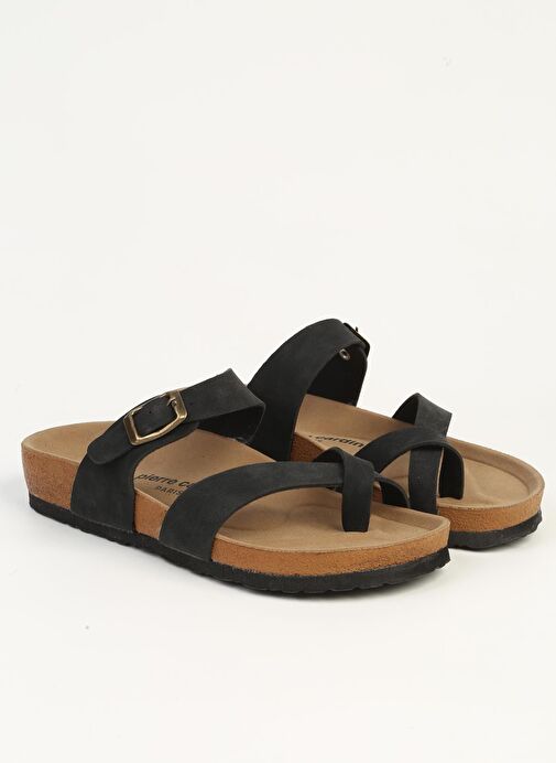 Pierre Cardin Siyah Kadın Terlik PC-7547 - Görsel 3