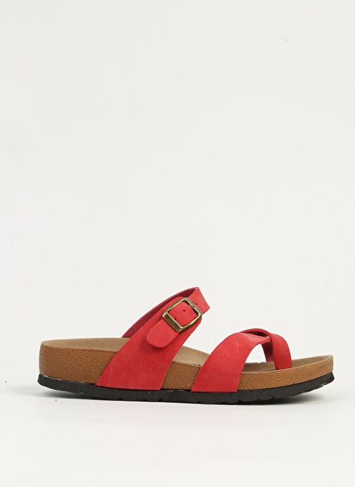 Pierre Cardin Kırmızı Kadın Terlik PC-7547 - Görsel 2