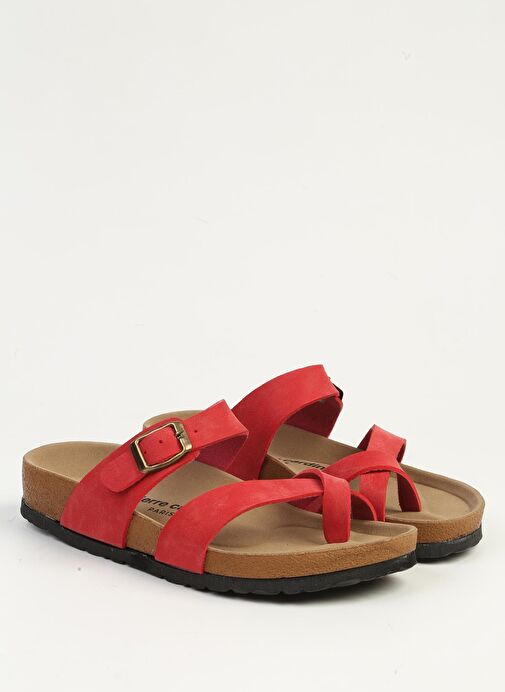 Pierre Cardin Kırmızı Kadın Terlik PC-7547 - Görsel 3