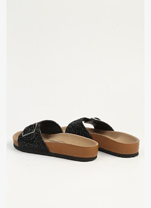 Pierre Cardin Siyah Kadın Terlik PC-7553 - Görsel 4