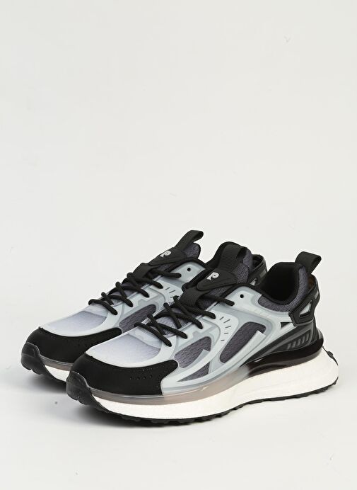 Pierre Cardin Gri Siyah Erkek Spor Ayakkabı İTHAL PCI-10105 - Görsel 5