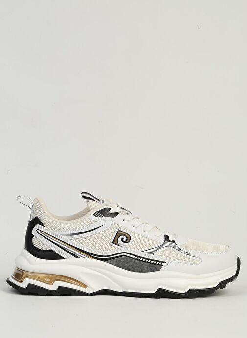 Pierre Cardin Beyaz Siyah Erkek Spor Ayakkabı İTHAL PCI-11349 - Görsel 2