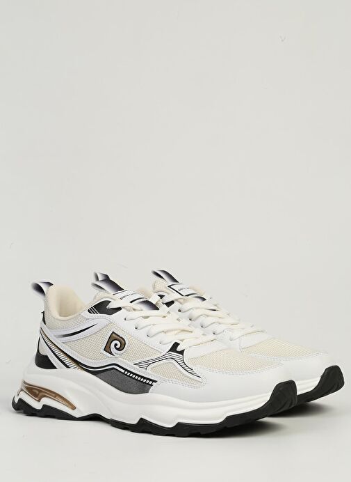 Pierre Cardin Beyaz Siyah Erkek Spor Ayakkabı İTHAL PCI-11349 - Görsel 3