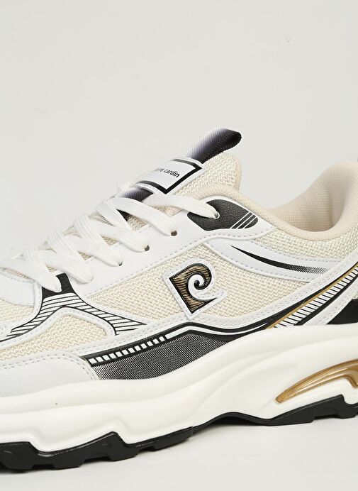 Pierre Cardin Beyaz Siyah Erkek Spor Ayakkabı İTHAL PCI-11349 - Görsel 5