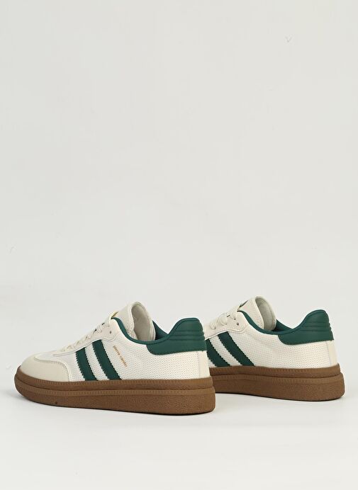 Pierre Cardin Beyaz Yeşil Erkek Spor Ayakkabı İTHAL PCI-11380 - Görsel 5