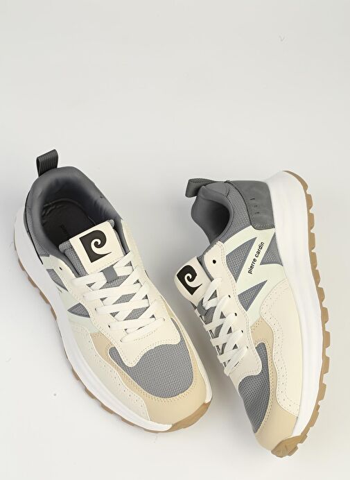 Pierre Cardin Bej Erkek Spor Ayakkabı İTHAL PCI-11382 - Görsel 5