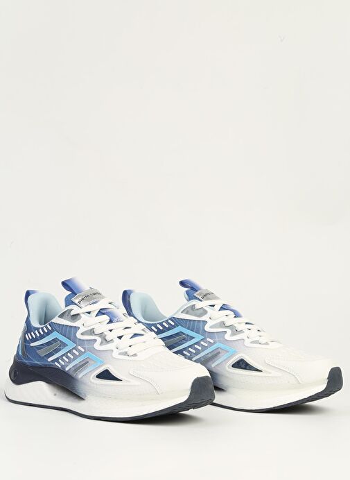 Pierre Cardin Beyaz Lacivert Erkek Spor Ayakkabı İTHAL PCI-11416 - Görsel 3