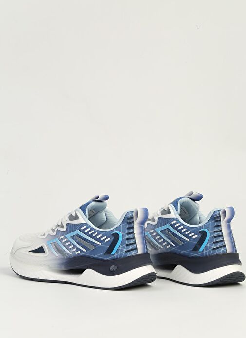 Pierre Cardin Beyaz Lacivert Erkek Spor Ayakkabı İTHAL PCI-11416 - Görsel 4