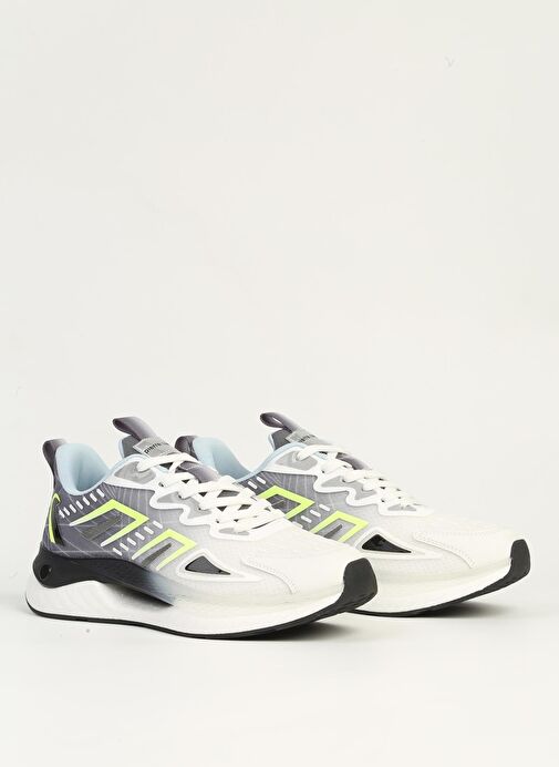 Pierre Cardin Beyaz Gri Erkek Spor Ayakkabı İTHAL PCI-11416 - Görsel 3