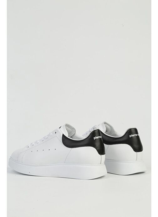 Pierre Cardin Erkek Deri Beyaz Sneaker PC-32722 - Görsel 4