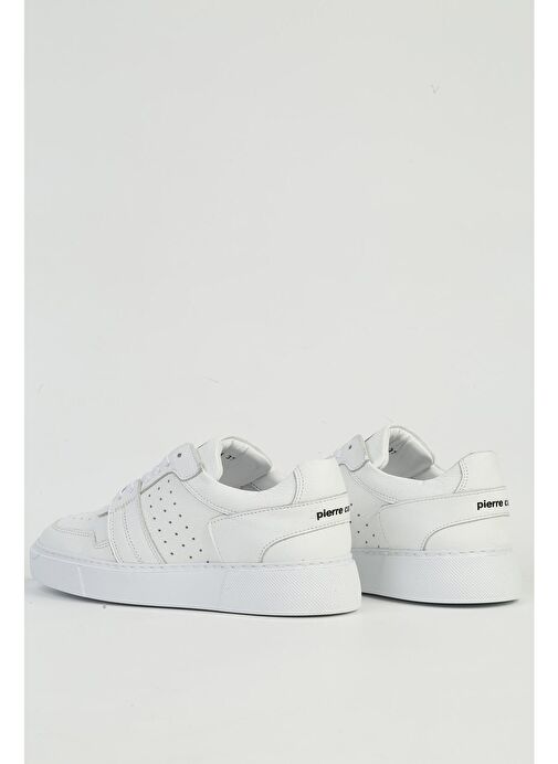 Pierre Cardin Beyaz Kadın Deri Sneaker PC-32724 - Görsel 4